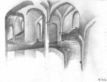 Pasajes - l�piz s/ papel, A4, A�o 2002