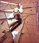 Fractalidad - Madera, cart�n y metal, 70x55, A�o 2000